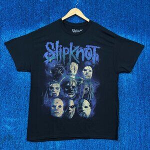 Slipknot Here Comes Pain World Tour Heavy Metal Band Tee XL